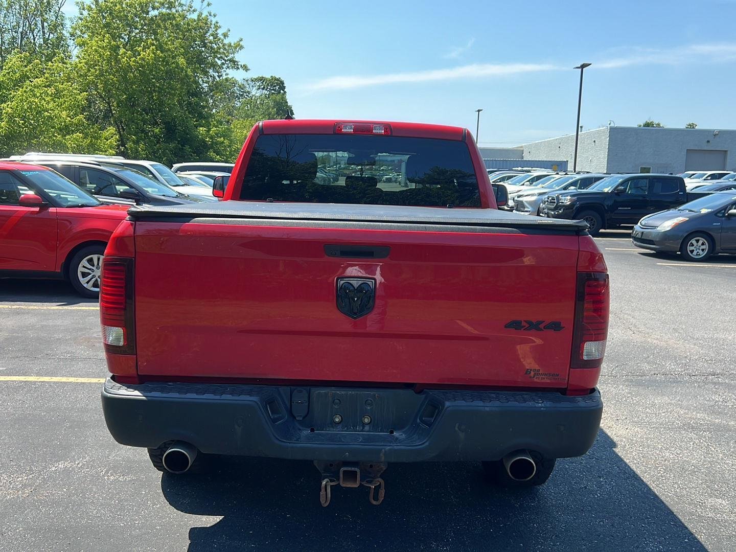 Used 2021 Flame Red Clearcoat Ram Warlock image 3