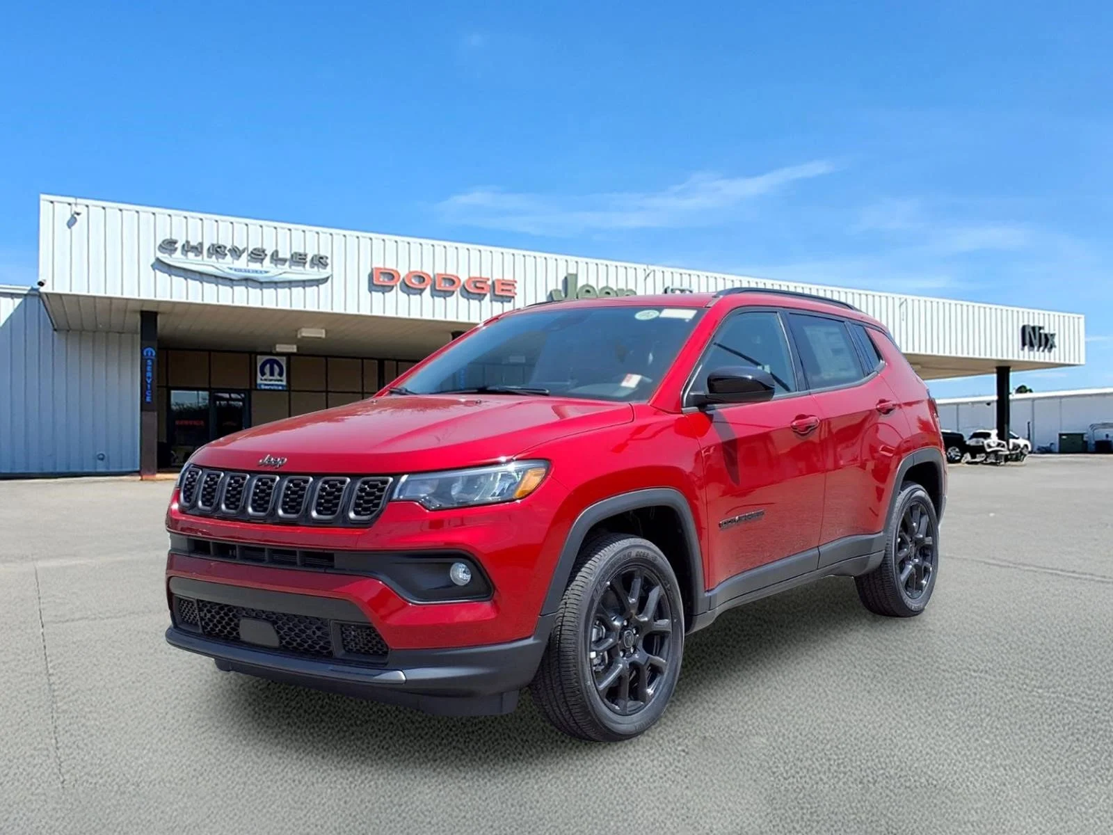 New 2026 Red Hot Pearl-Coat Exterior Paint Jeep Latitude Altitude image 1