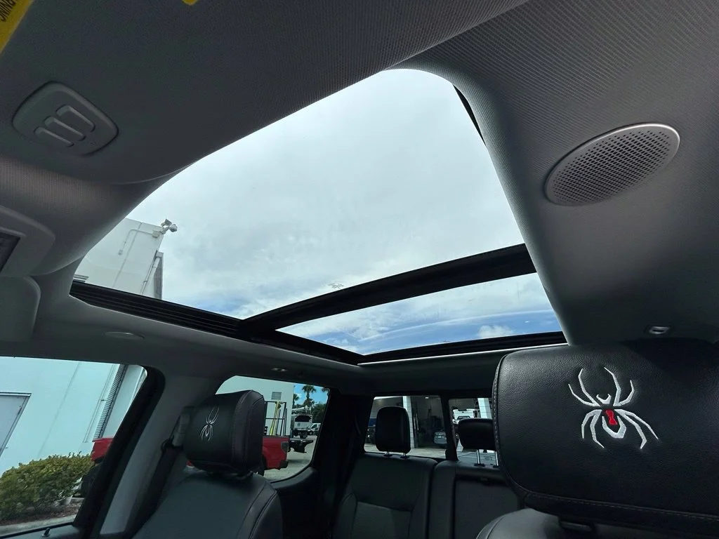 Used 2024 Oxford White Ford LARIAT LIFTED BLACK WIDOW PKG image 11