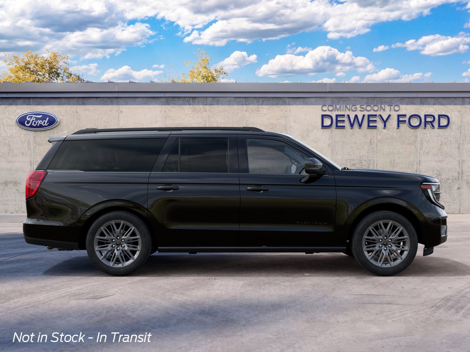 New 2027 Agate Black Metallic Ford Platinum image 5