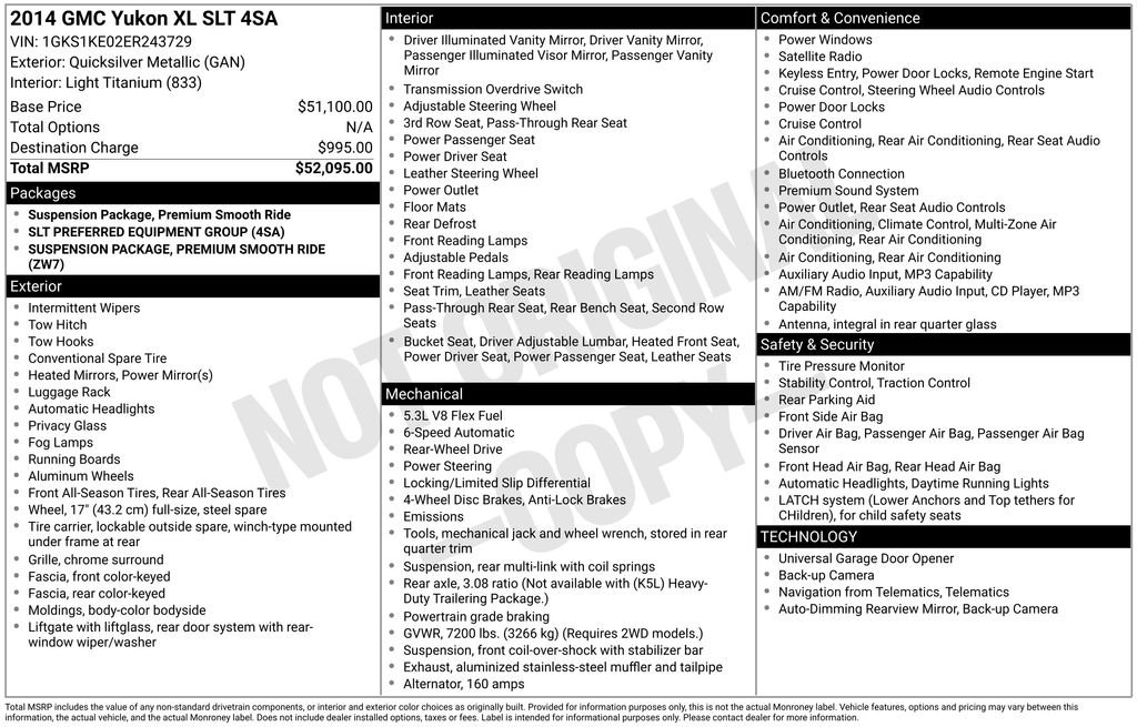 Used 2014 Silver GMC SLT 1500 image 2
