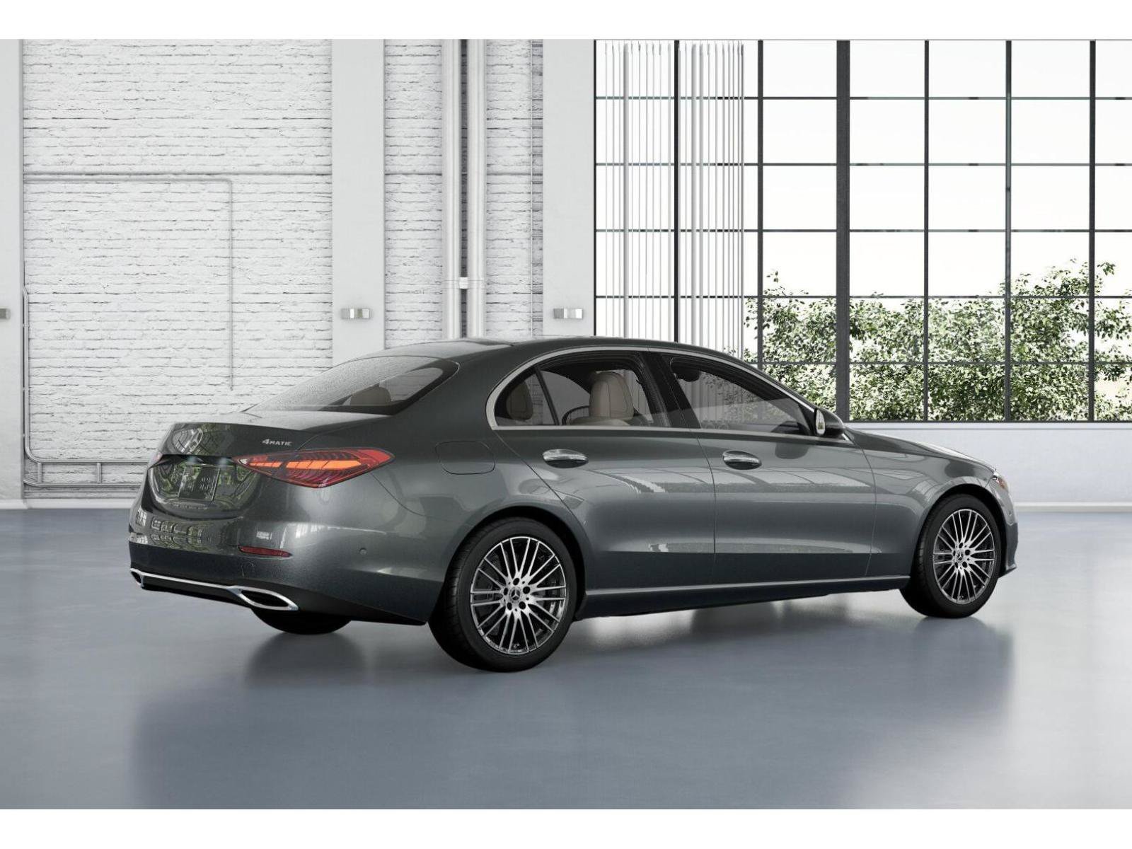 New 2026 Selenite Grey Metallic Mercedes-Benz C 300 4MATIC® Sedan image 20