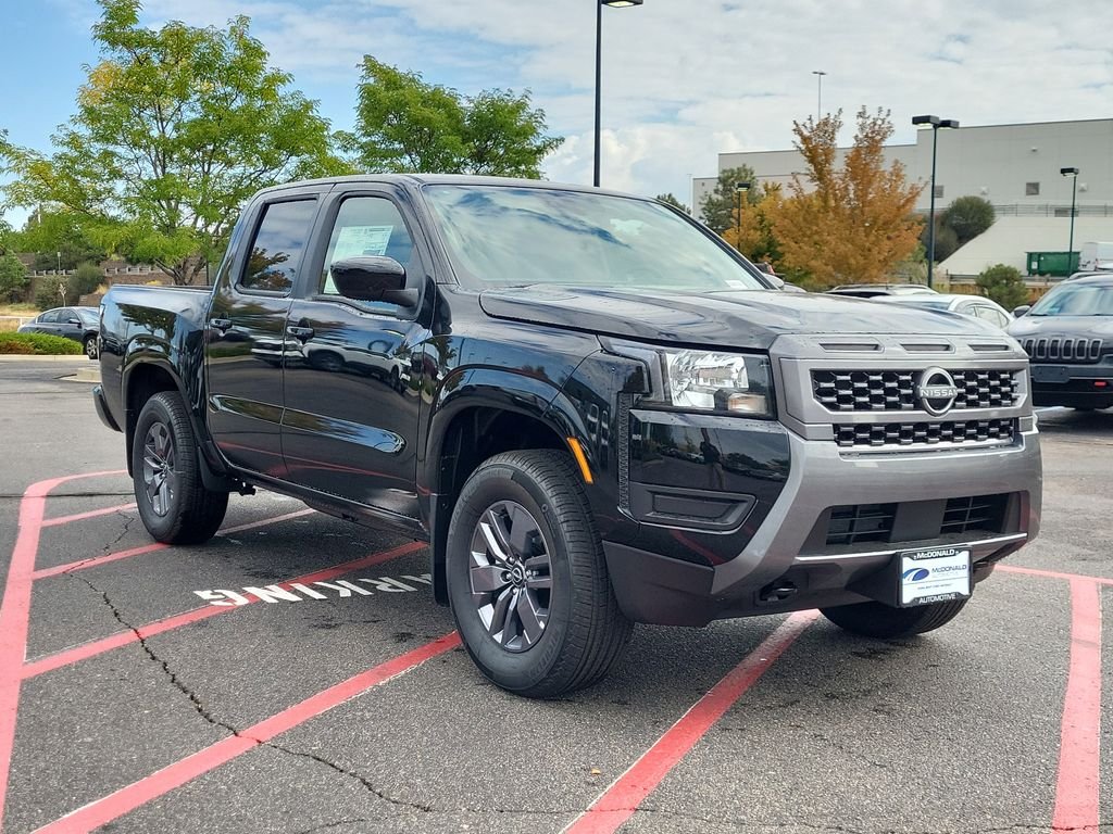 New 2025 Super Black Nissan Crew Cab SV image 5