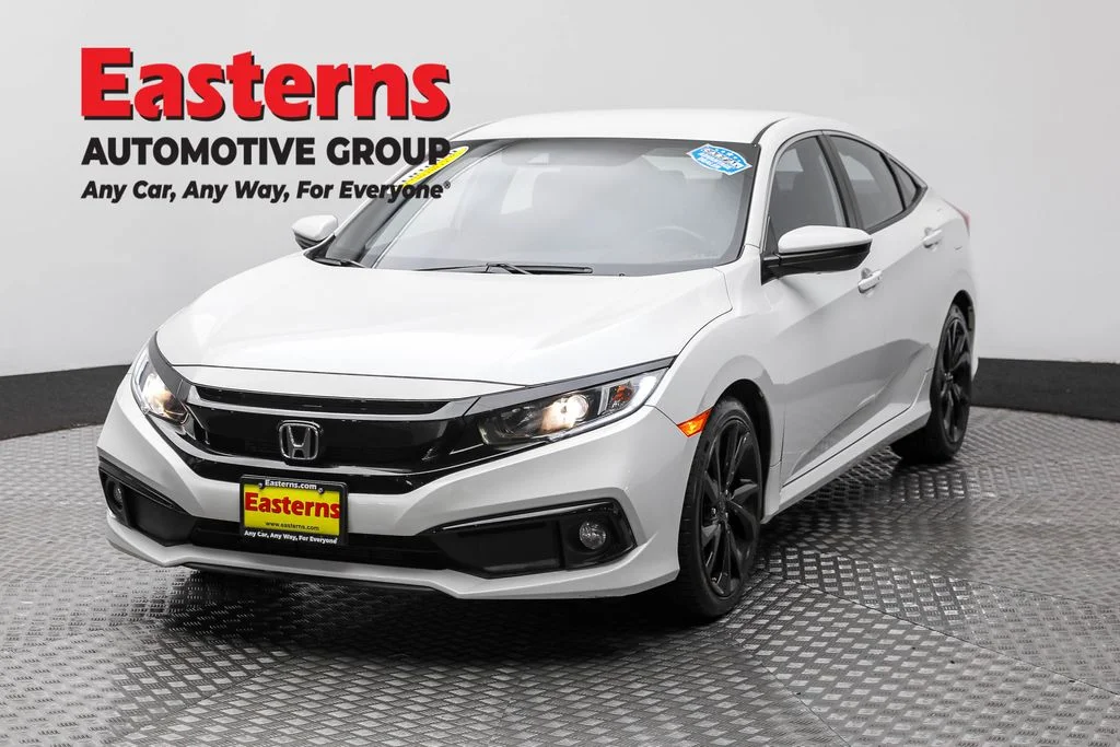 Used 2021 White Honda Sport image 1