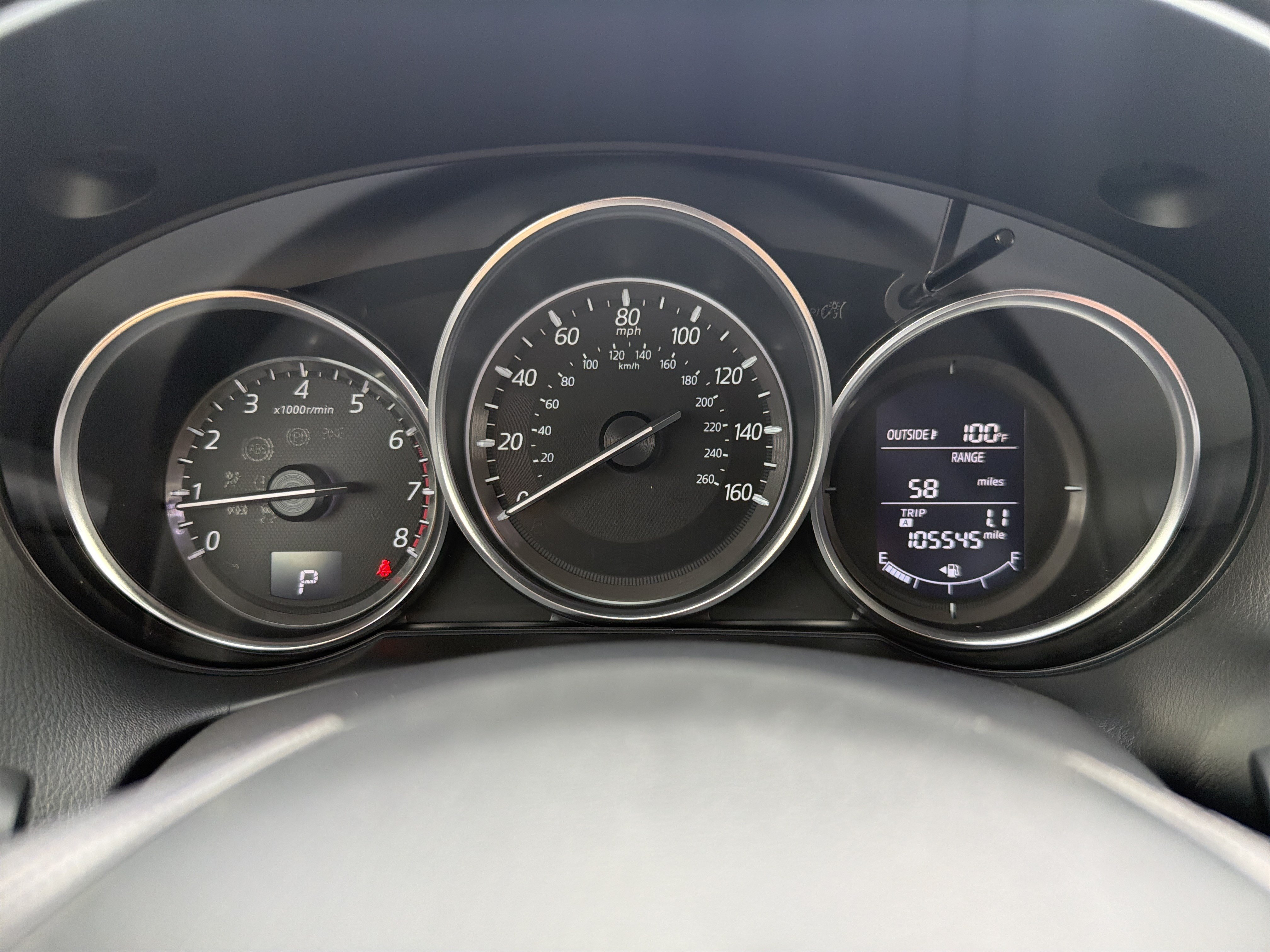 Used 2016 Sonic Silver Metallic Mazda Touring image 11