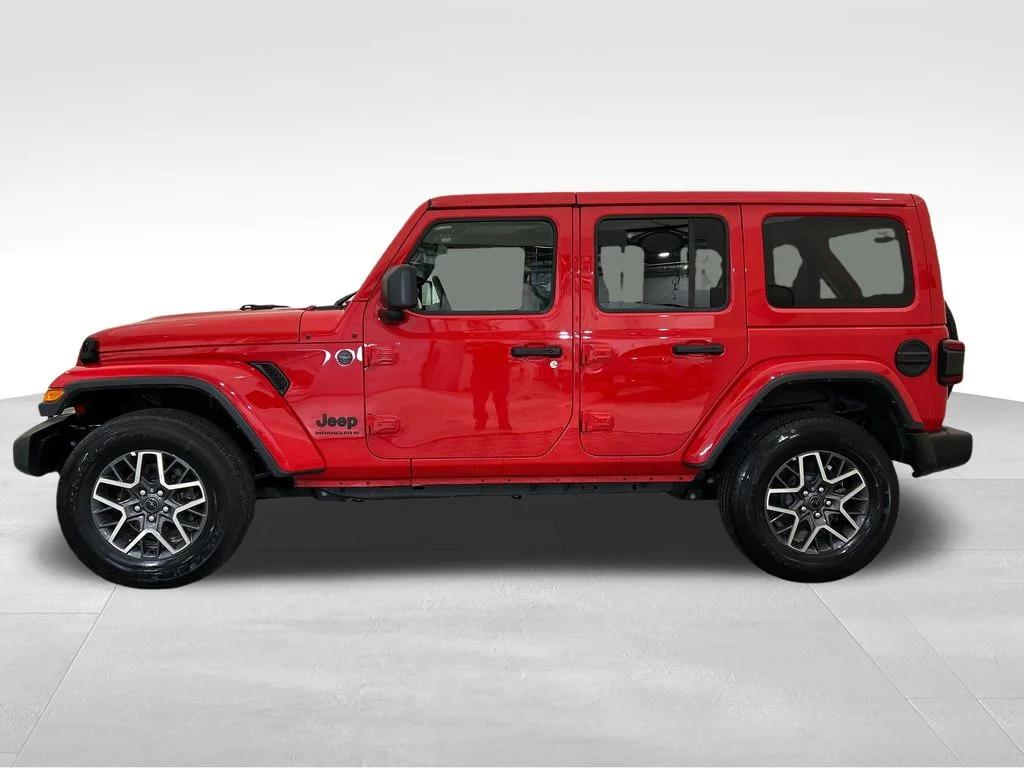 Used 2025 Red Jeep Sahara image 2