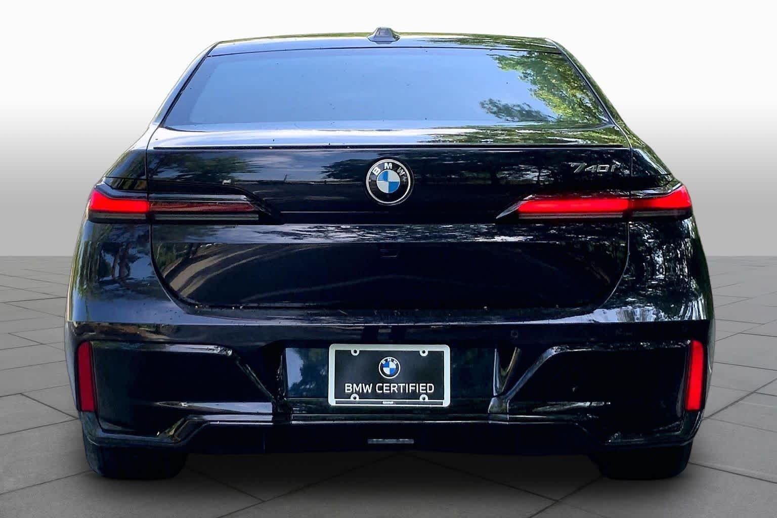 Certified Used 2023 Carbon Black Metallic BMW 740i image 4