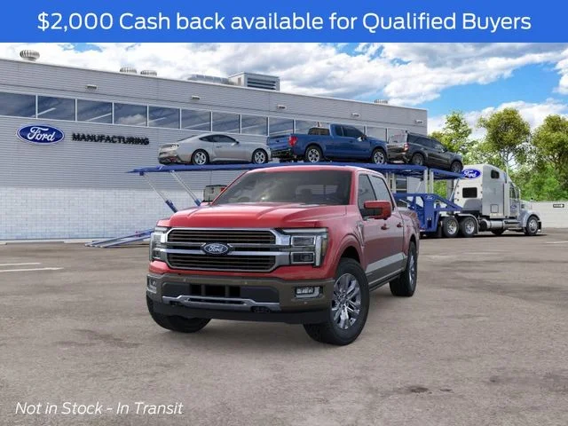 New 2026 Ruby Red Metallic Tinted Clearcoat Ford King Ranch image 2