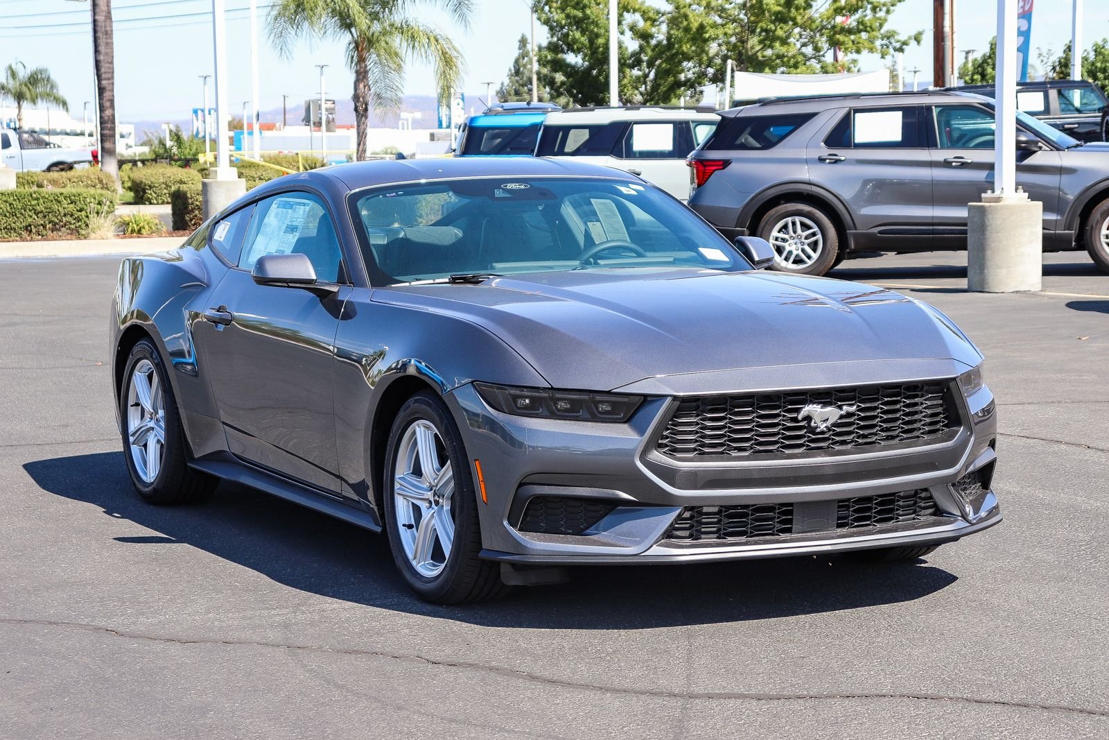 New 2026 Carbonized Gray Metallic Ford EcoBoost® Fastback image 3