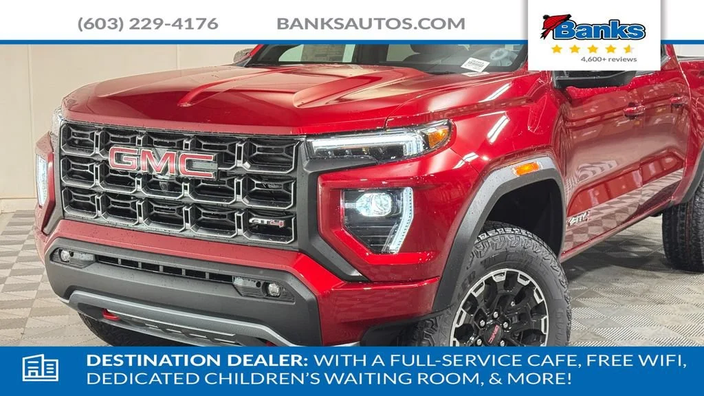 New 2026 Volcanic Red Tintcoat GMC AT4 image 3