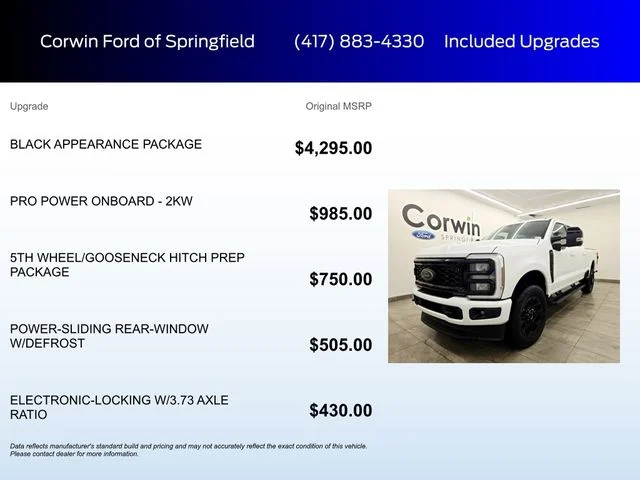 New 2026 Oxford White Ford F-350® Lariat® image 5