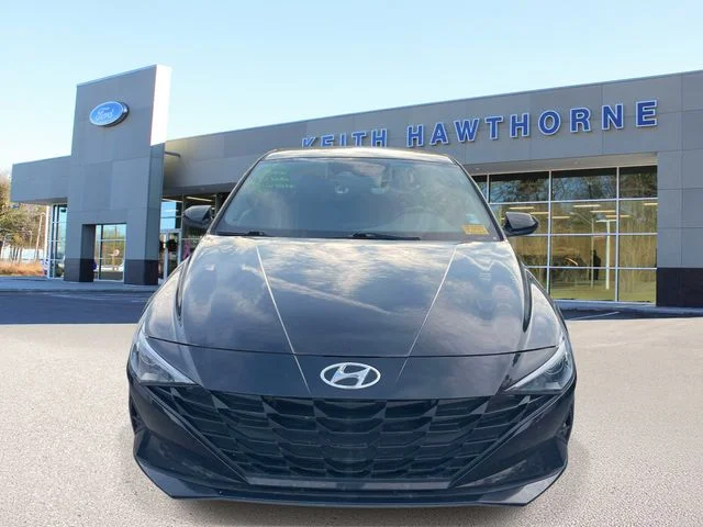 Certified Used 2022 Phantom Black Hyundai Blue image 2