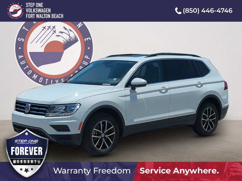 Certified Used 2021 White/off-white Volkswagen 2.0T SE image 1
