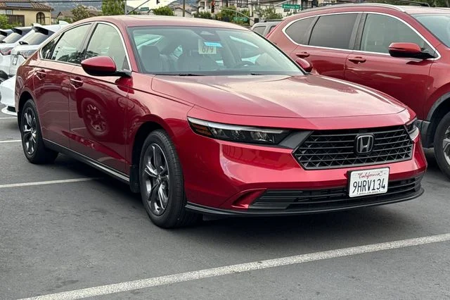 Certified Used 2023 Radiant Red Metallic Honda EX image 2