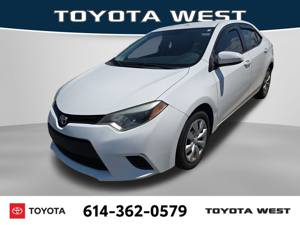 Used 2014 White Toyota LE image 3