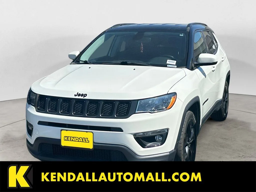Used 2020 White Jeep Latitude image 1