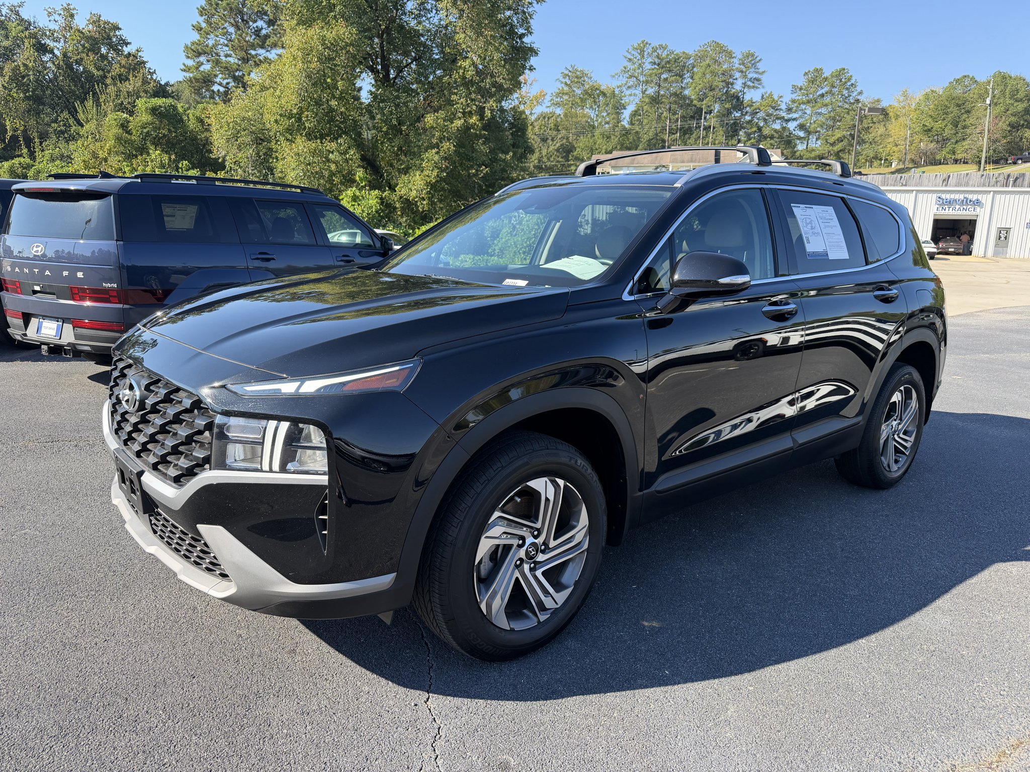 Certified Used 2023 Twilight Black Hyundai SEL image 2
