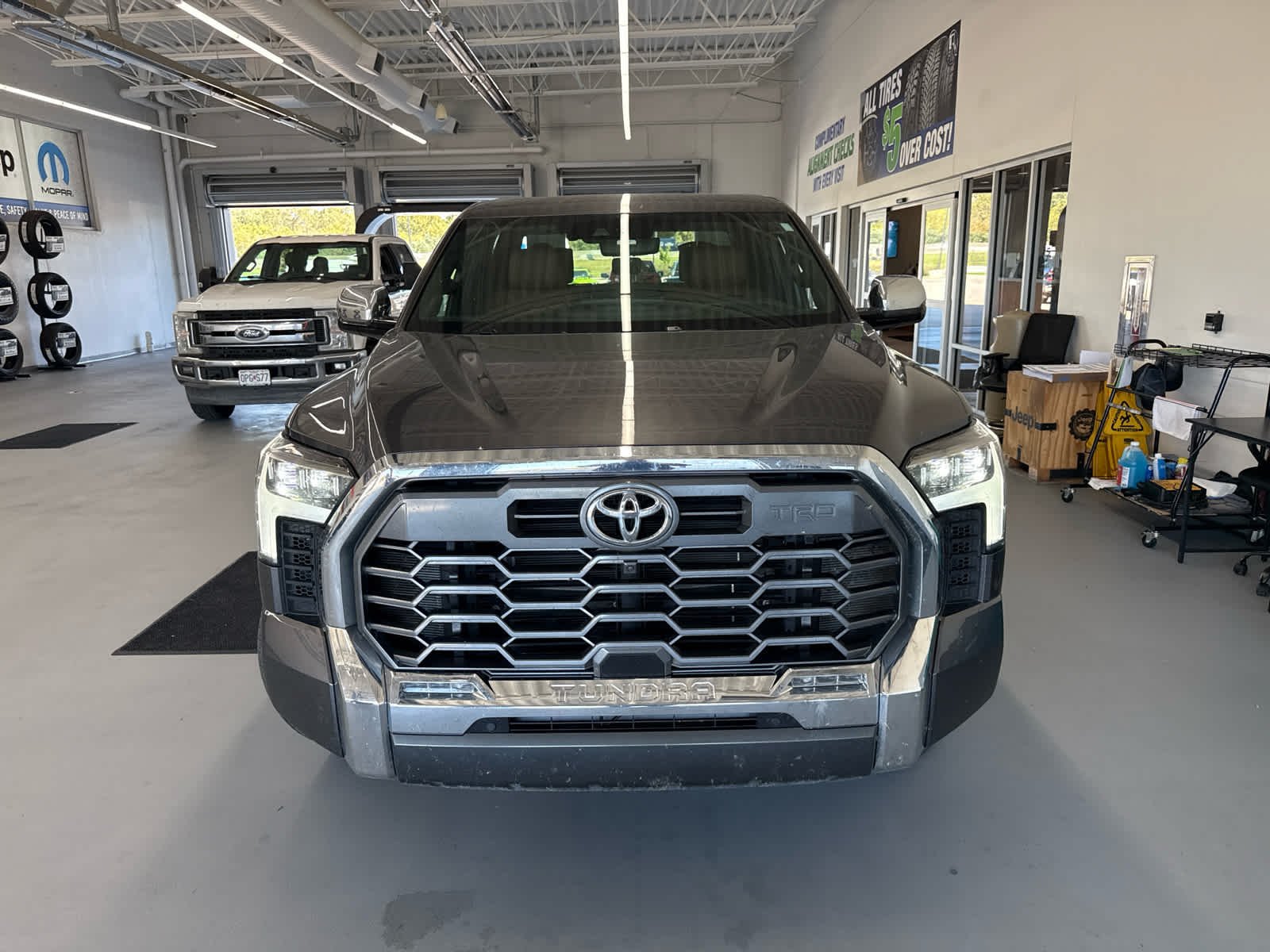 Used 2025 Toyota Tundra 1794 Edition with VIN 5TFMA5DB2SX281526 for sale in Kansas City