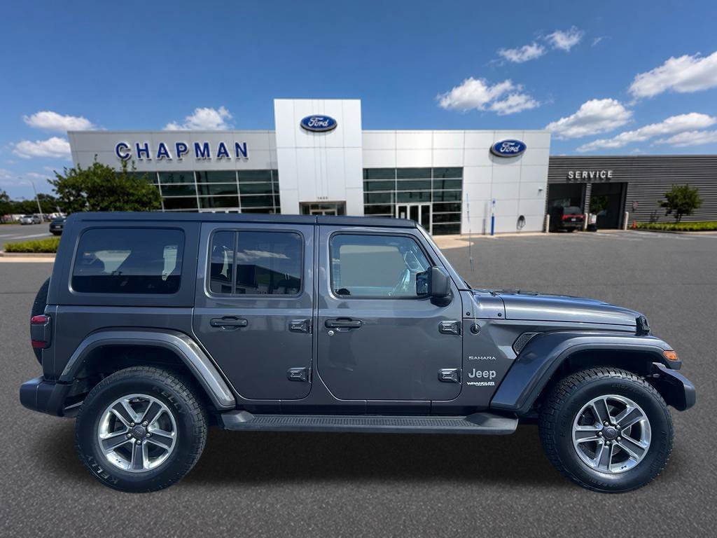Used 2018 Gray Jeep Unlimited Sahara image 7