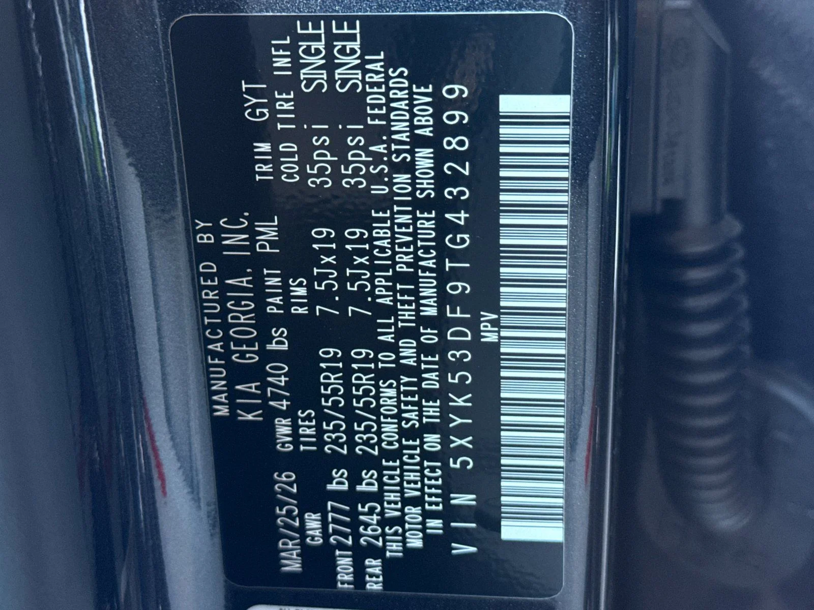 New 2026 Gray Kia SX-Prestige image 35