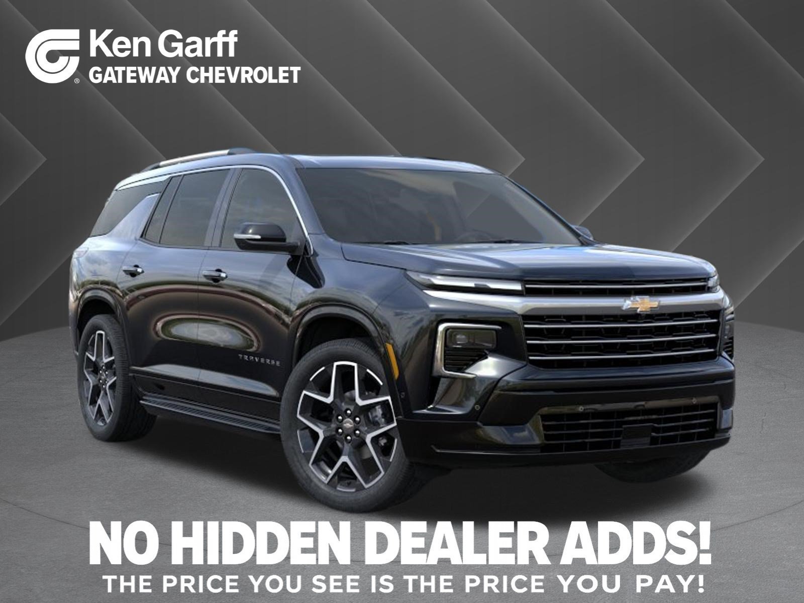 New 2026 Mosaic Black Metallic Chevrolet AWD High Country image 1