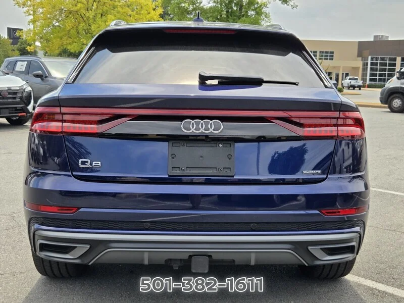 Used 2021 Blue Metallic AUDI PREMIUM PLUS 55 TFSI QUATTRO image 4