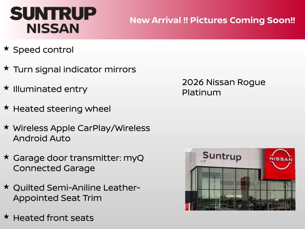 New 2026 Black Nissan Platinum image 7