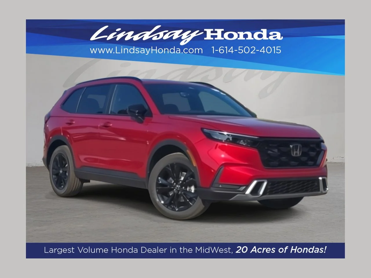 New 2026 Radiant Red Metallic Honda Sport Touring image 1