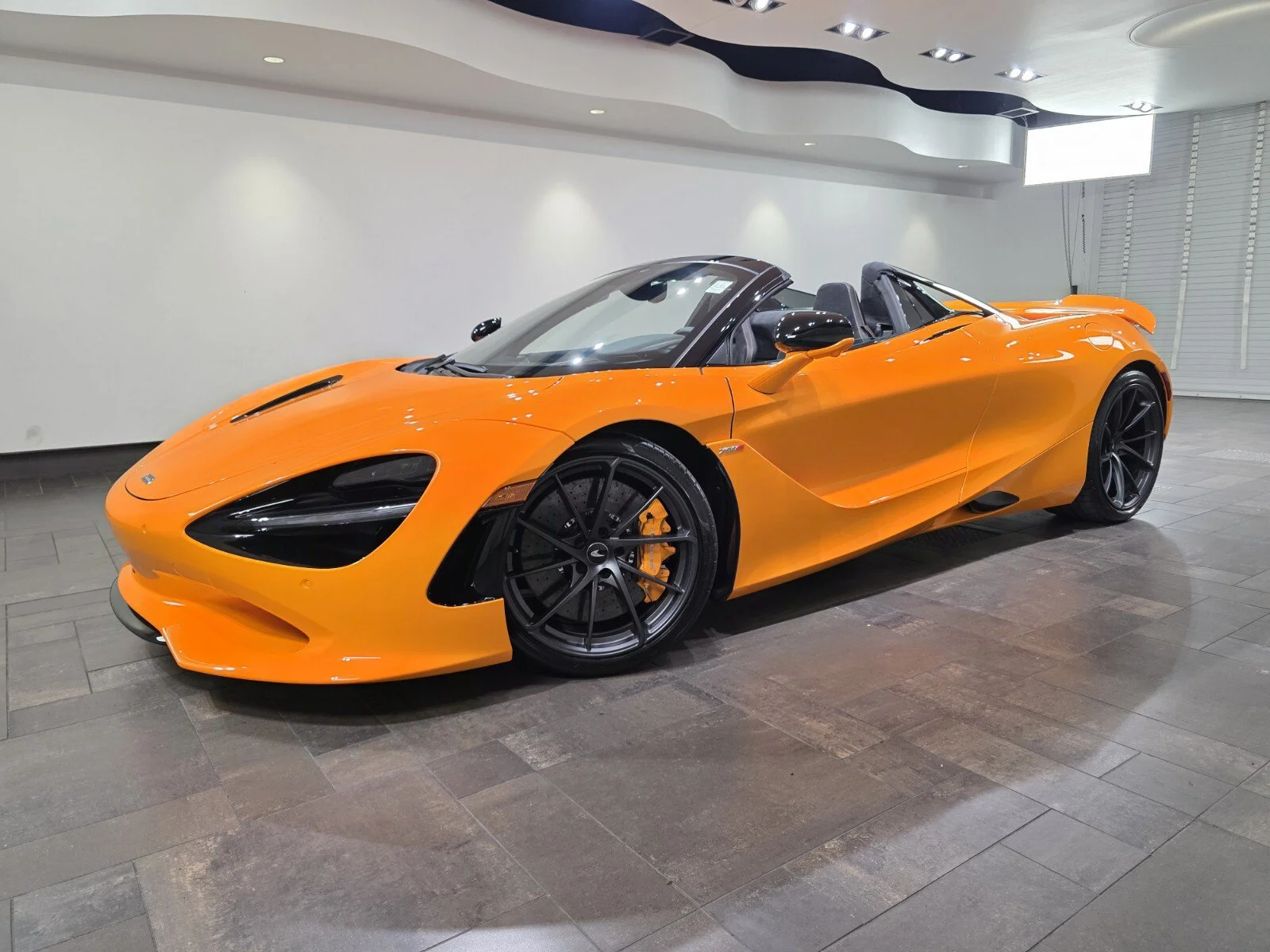 New 2027 McLaren Orange McLaren Spider image 1