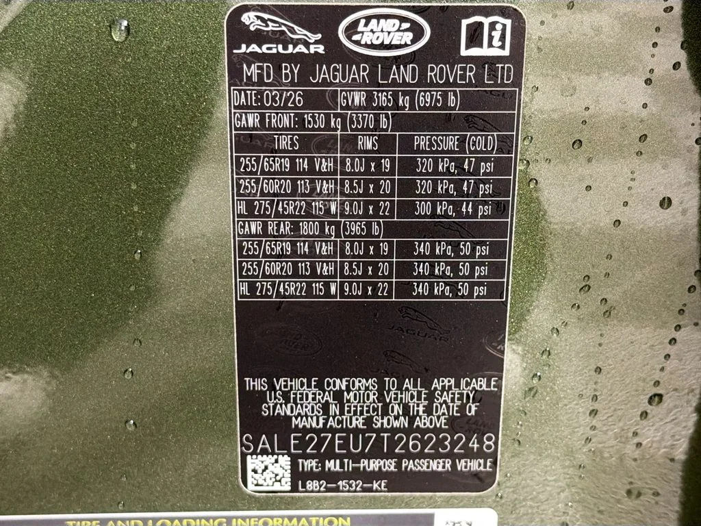 New 2026 Woolstone Green Land Rover X-Dynamic SE image 34