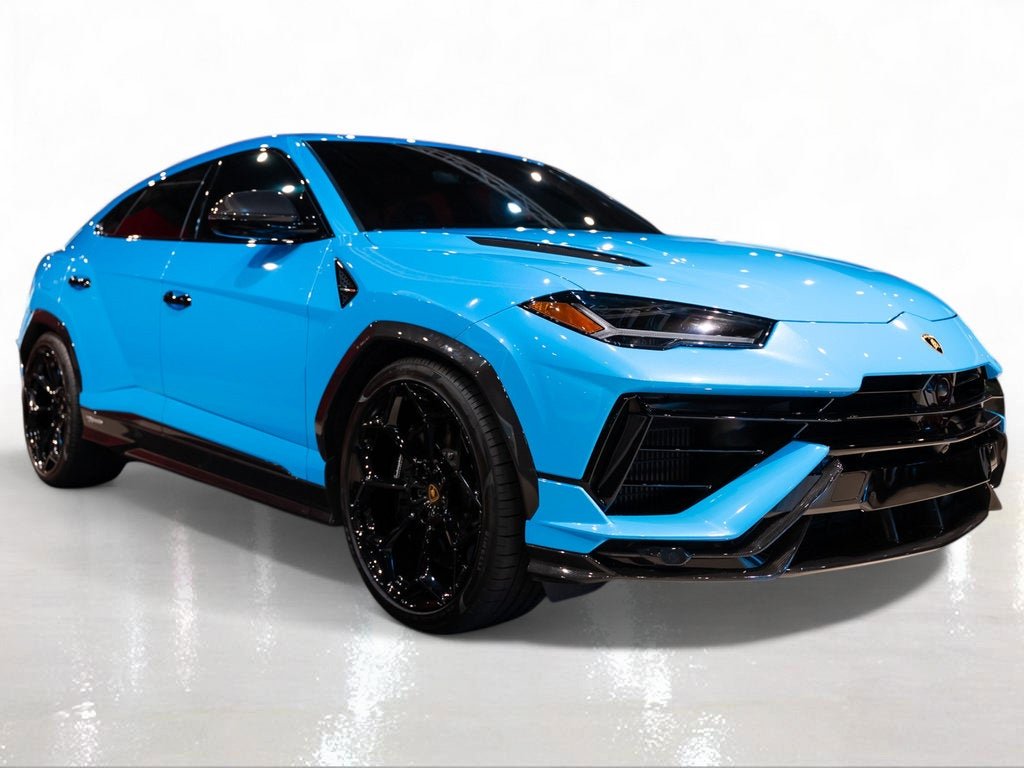 Used 2024 Blu Cepheus Metallic Lamborghini Performante image 8