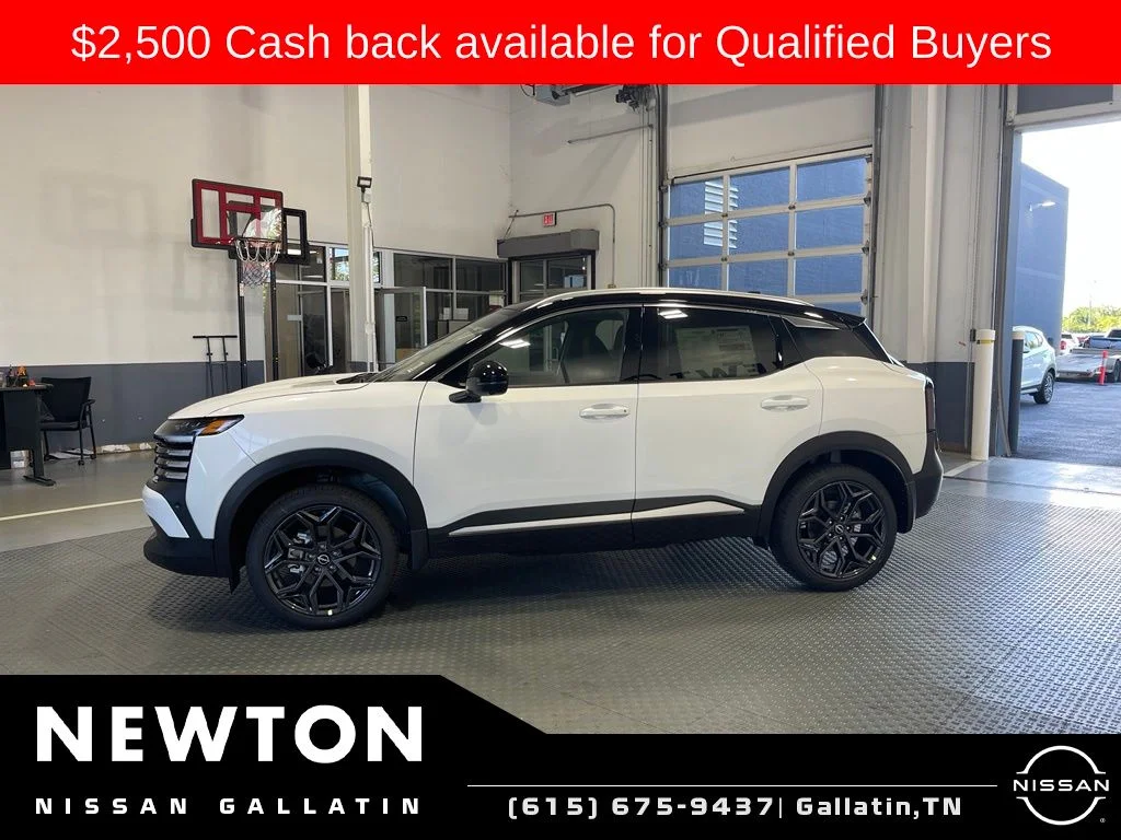 New 2026 Aspen White TriCoat / Super Black Two-tone Nissan SR image 6
