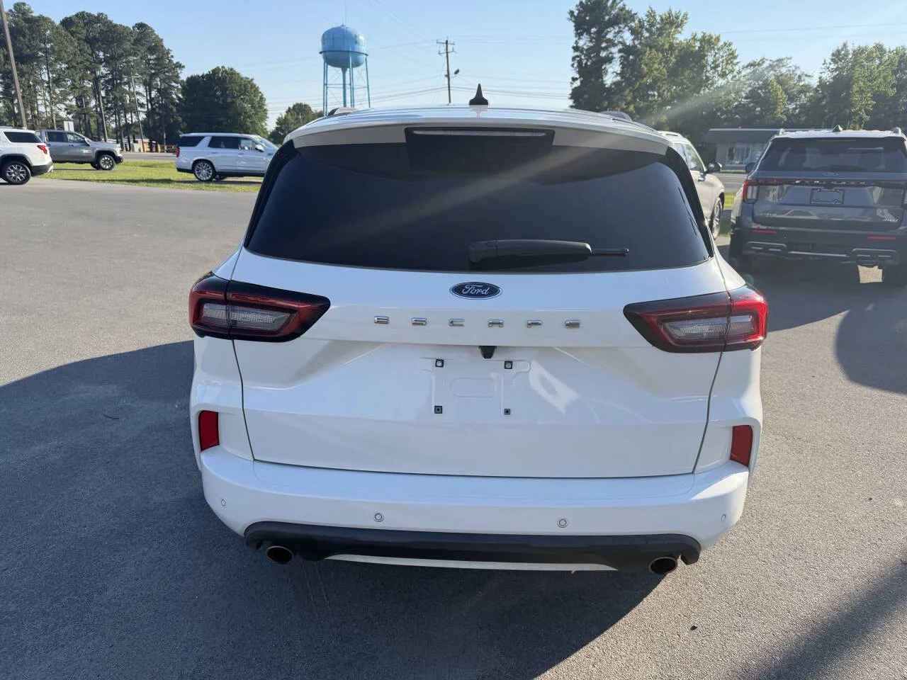 Used 2023 White Ford ST Line 4dr SUV image 19