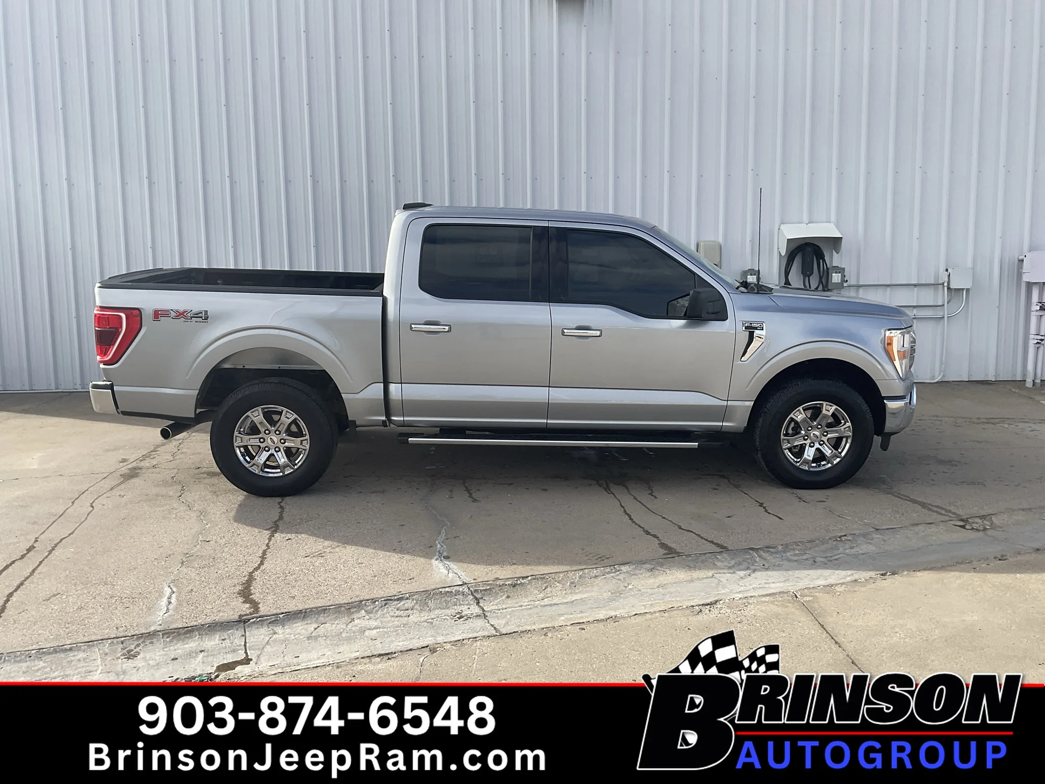 Used 2023 Iconic Silver Metallic Ford XLT image 8