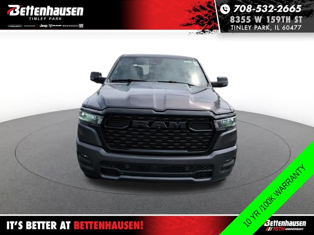 New 2026 Granite Crystal Metallic Clear-Coat Exterior Paint RAM Big Horn image 18