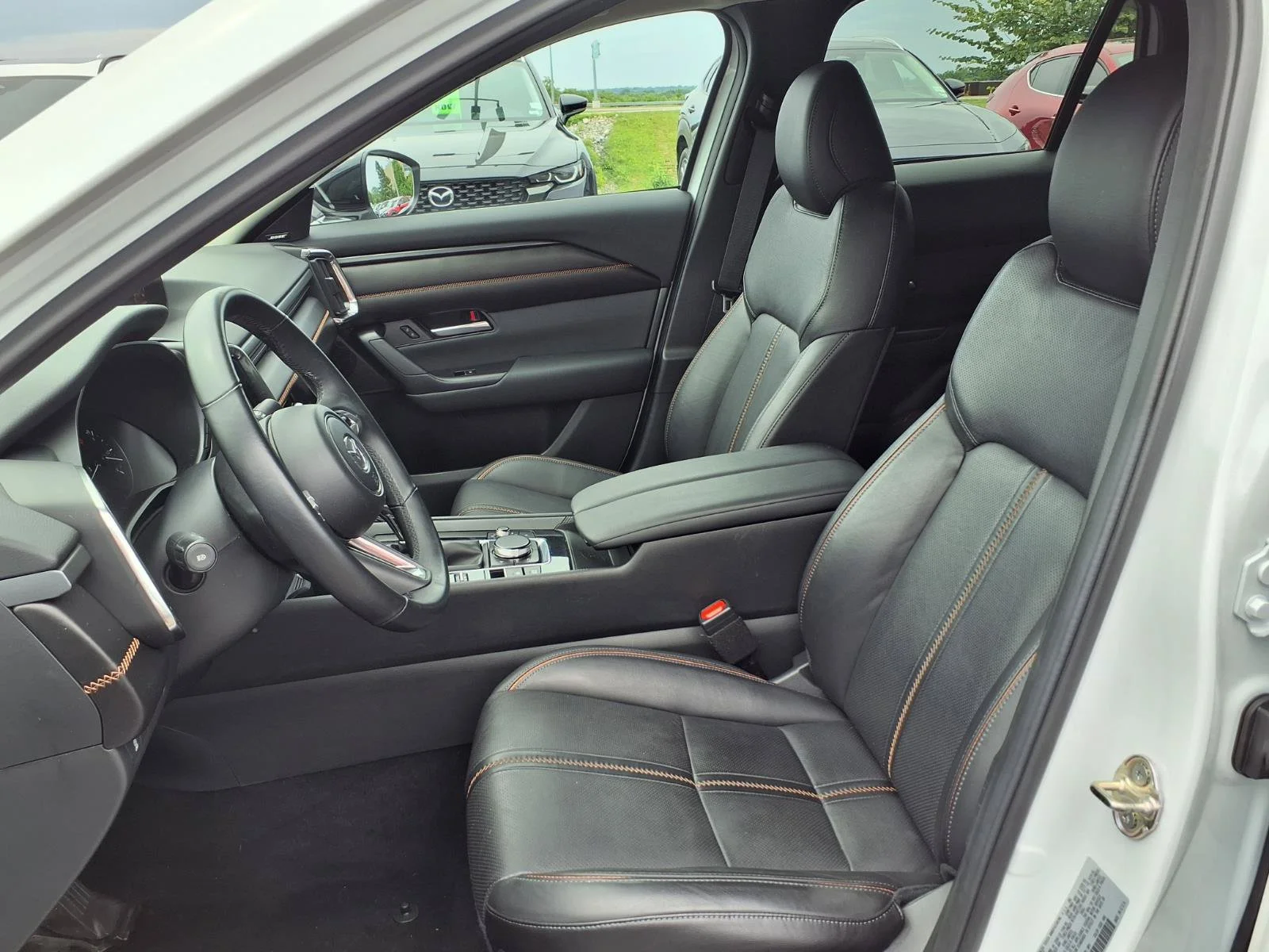 Used 2025 Wind Chill Pearl Mazda 2.5 S Premium Plus Package image 22
