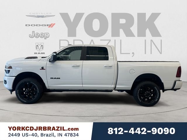 New 2026 Bright White Clear-Coat Exterior Paint RAM Laramie image 2