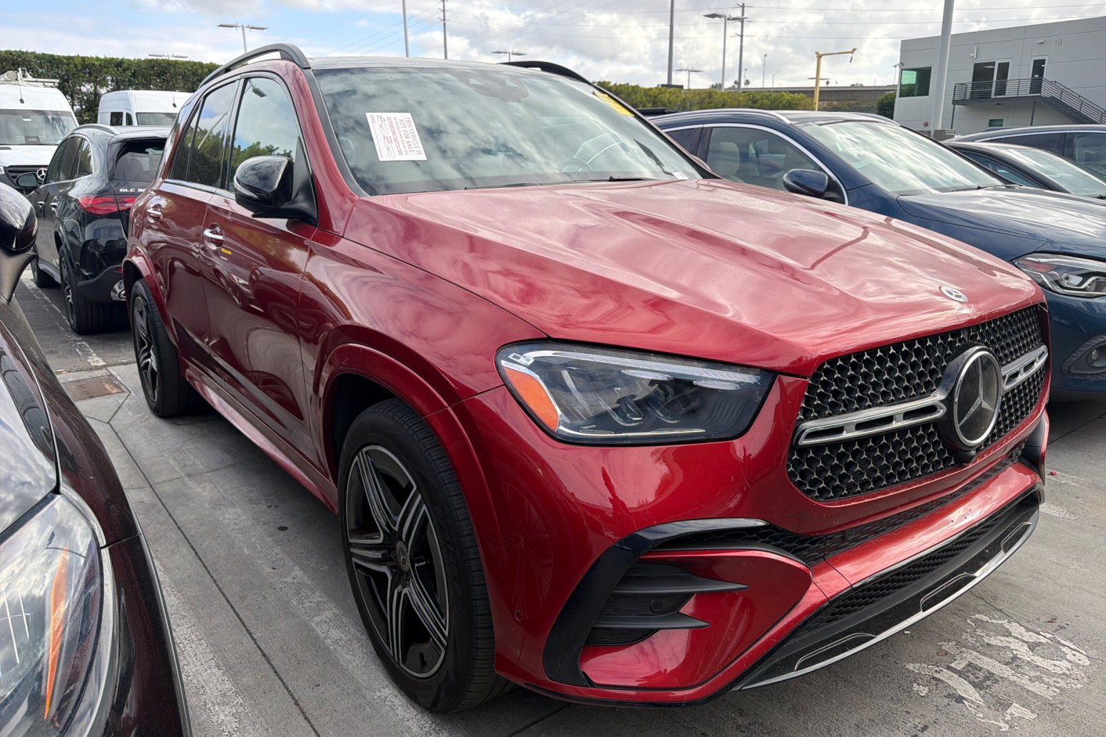 Certified Used 2024 Red Mercedes-Benz GLE 450e image 5