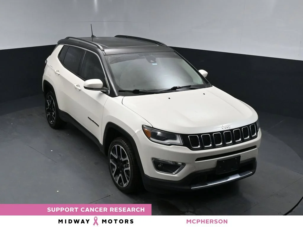 Used 2021 White Jeep Limited image 1