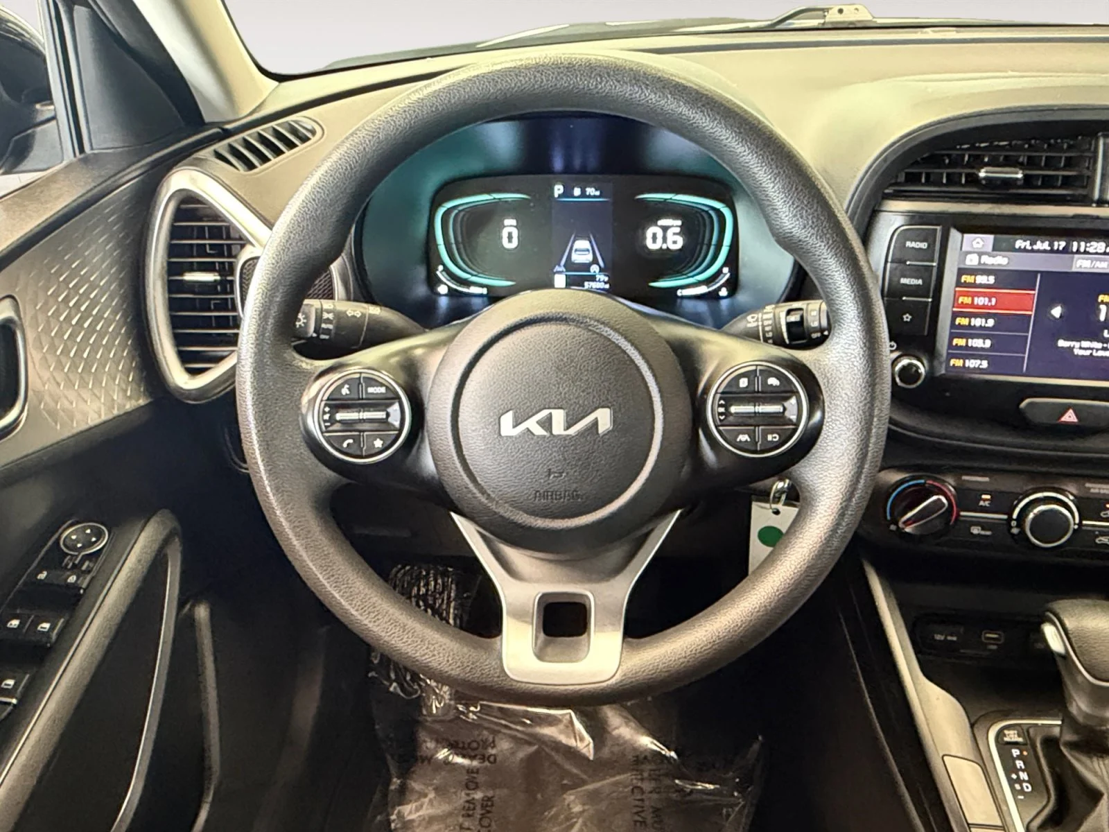 Used 2023 Fusion Black Kia LX image 14