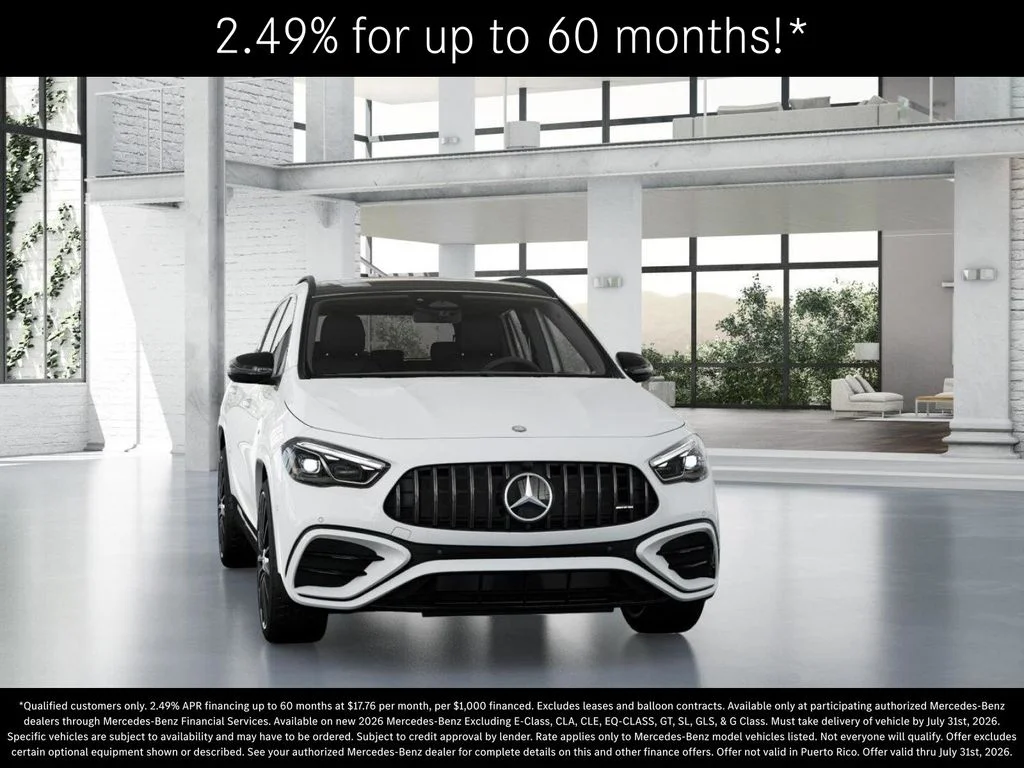 New 2026 Polar White Mercedes-Benz AMG® GLA 35 4MATIC SUV image 8