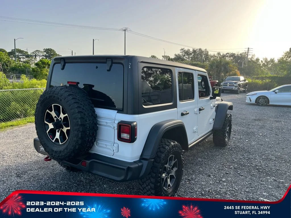 Used 2020 White Jeep Rubicon 4x4 image 5