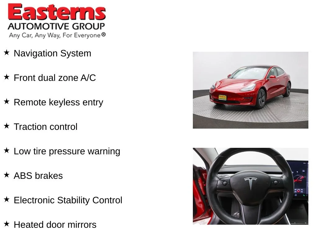 Used 2018 Red Tesla Long Range image 11