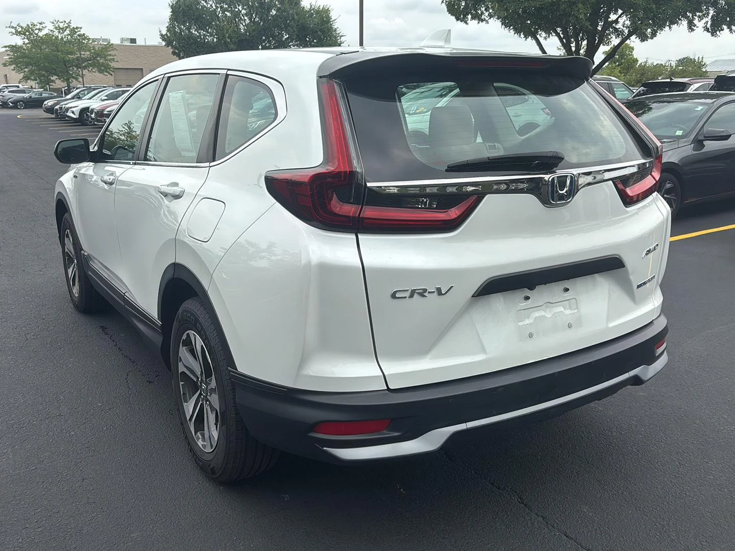 Used 2020 Platinum White Pearl Honda LX image 4