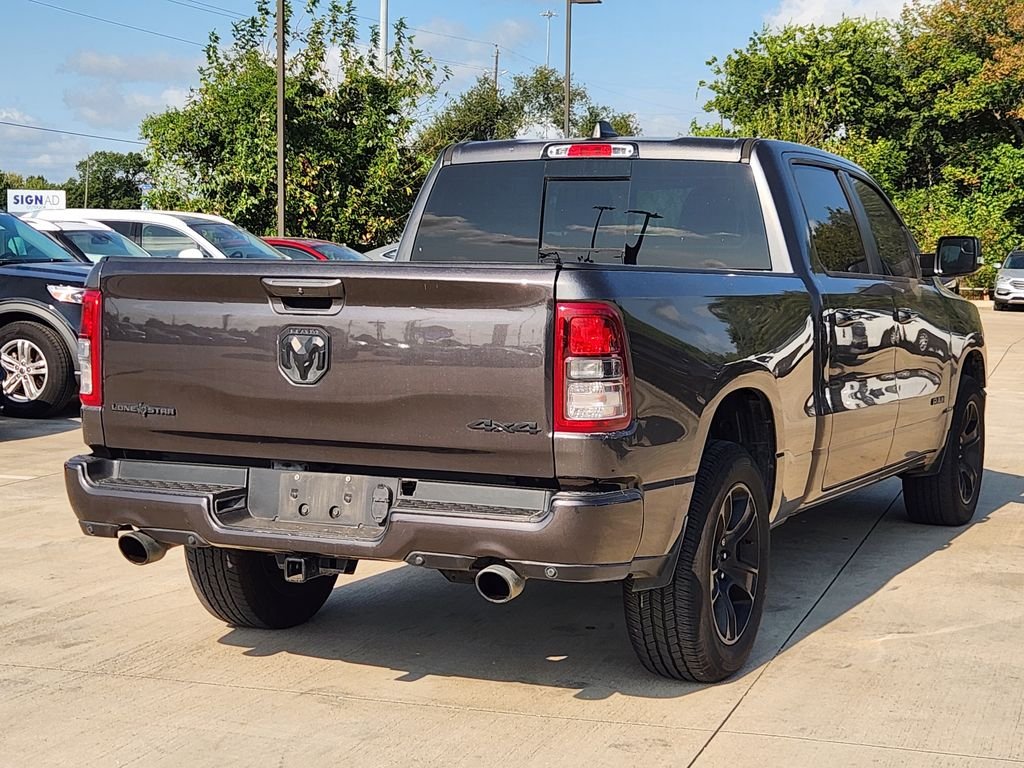 Used 2022 Granite Crystal Metallic Clearcoat Ram Lone Star image 8