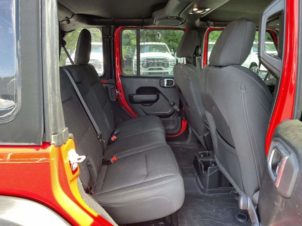 Used 2022 Red Jeep Unlimited Sport image 13