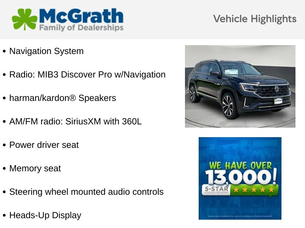 New 2026 Black Volkswagen 2.0T SEL Premium R-Line image 5