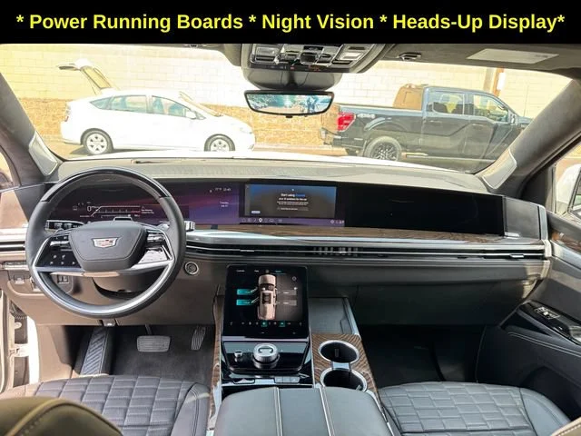 Used 2025 Crystal White Tricoat Cadillac Sport Platinum image 15