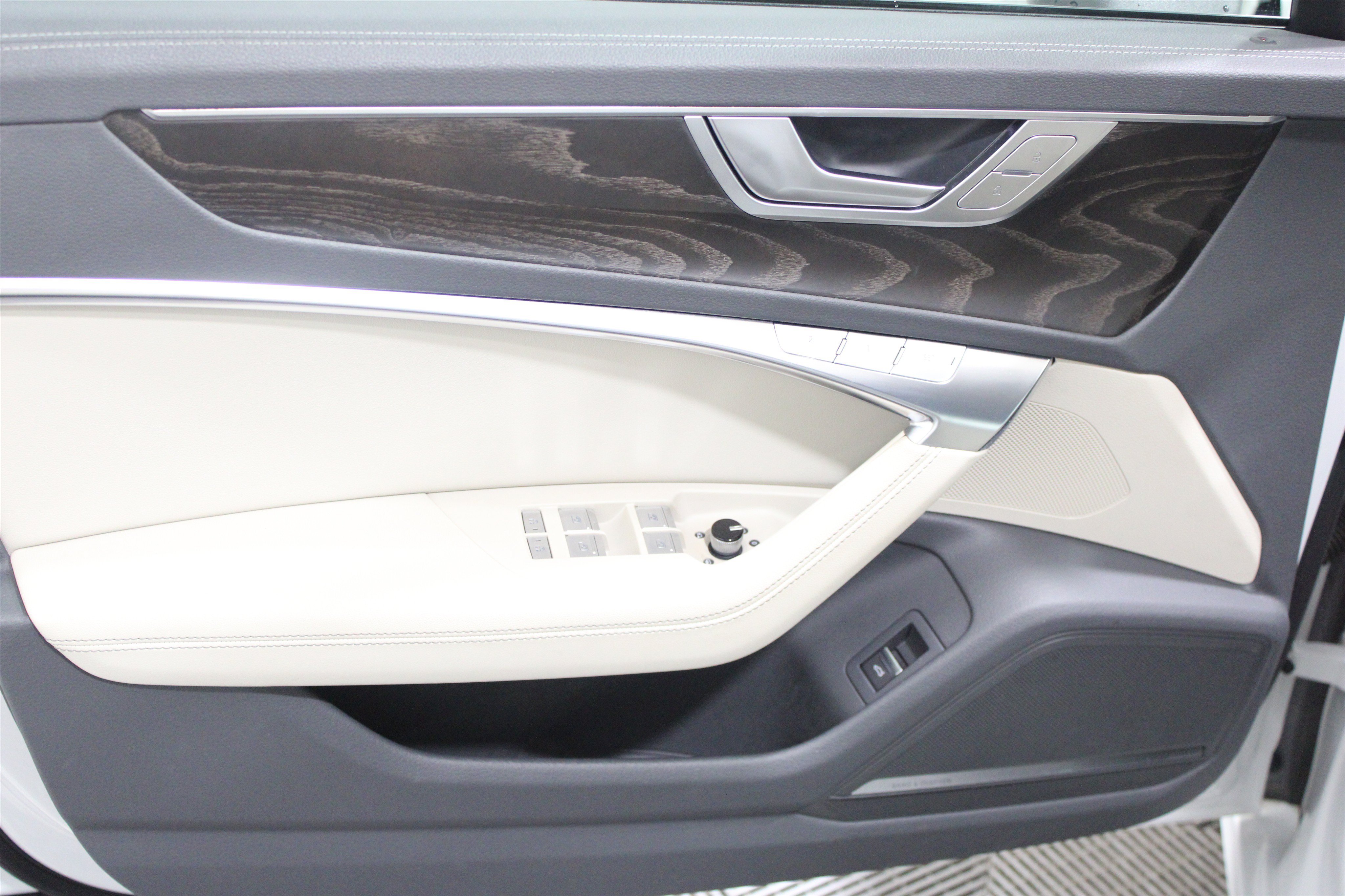 Used 2019 Glacier White Metallic Audi Premium Plus All-Wheel Drive image 3
