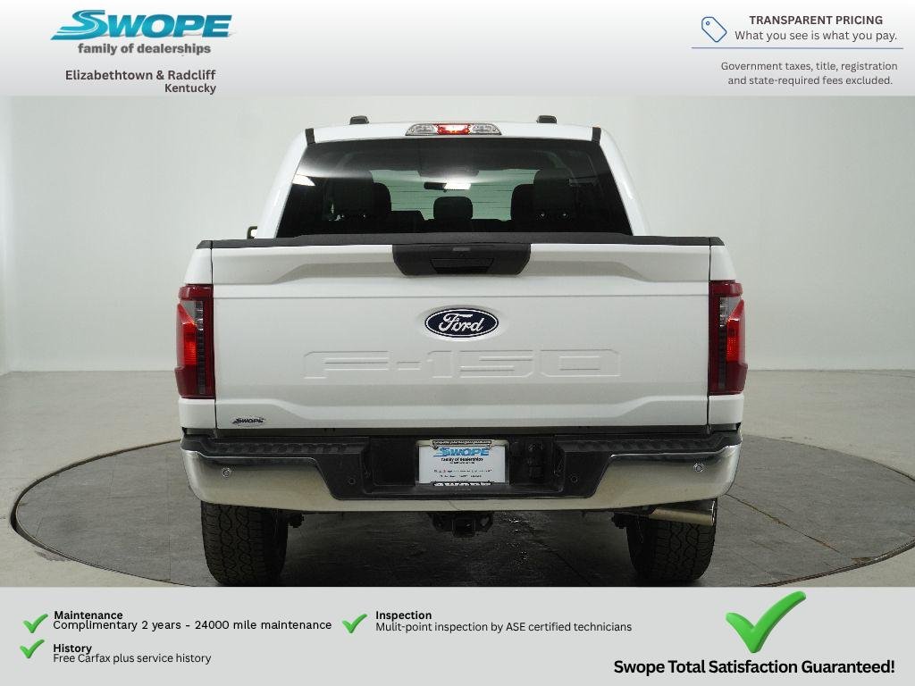 Used 2025 Oxford White Ford XLT image 4